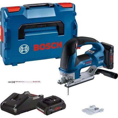 Scie sauteuse 18V (2x4.0Ah) GST 18V-155 BC en coffret - BOSCH 06015B1002 (1/10)
