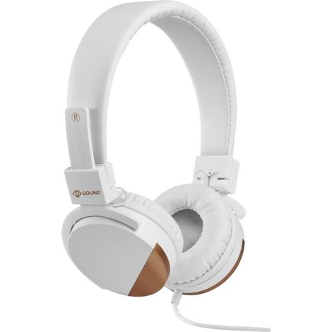 Meliconi MySound Speak Metal Cuffie Cablato a Padiglione Musica e Chiamate Bianco (1/4)
