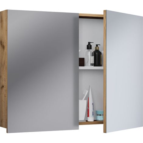 Espejo espejo de gabinete Badinos 60x80 cm 60x80x12 - VCM