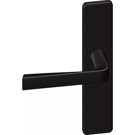Ensemble sur plaque Kaza - Marron Silex - Entraxe de fixation 165 mm - Bec de cane