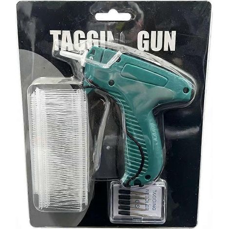 Étiqueteuse électrique pour vêtements, pistolet étiqueteur standard pour vêtements avec 5 aiguilles et 1000 attaches de 5 cm (2 pouces) (1/5)