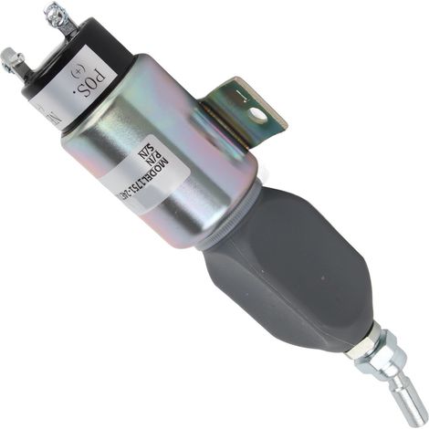Électrovanne d'arrêt 24V pour moteur Mitsubishi 1751‑24E7U1B1A - Pièces détachées moteur diesel (1/5)