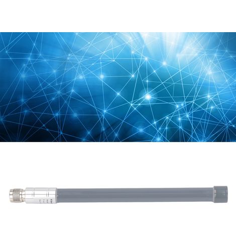 Hochleistungs-Dualbandantenne / 868 / 915 MHz / 2,4 GHz / 5,8 GHz / Wasserdichte, omnidirektionale WLAN-Außenantenne aus Fiberglas (1/5)