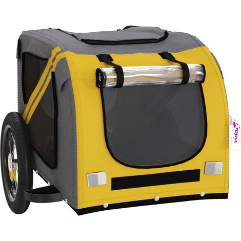Rimorchio/carrello giallo per animali domestici 020044305