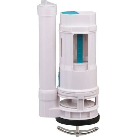 Mécanisme de chasse d'eau,Toilette Bottom Inlet Fill Valve Connected Double Push Button Dual Flush 21cm- (1/5)