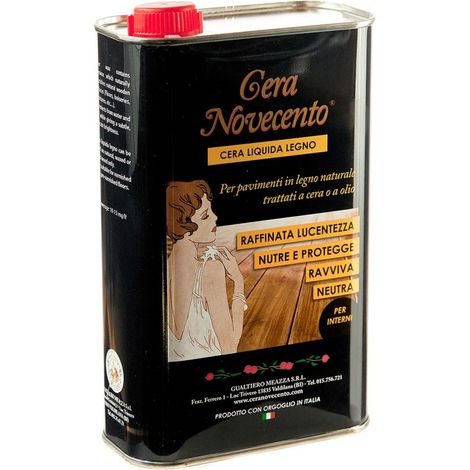 Novecento Cera Liquida Legno 1 Lt Neutro (1/5)