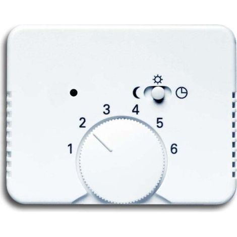 Enjoliveur pour thermostat d’ambiance avec interrupteur alpha (1/4)