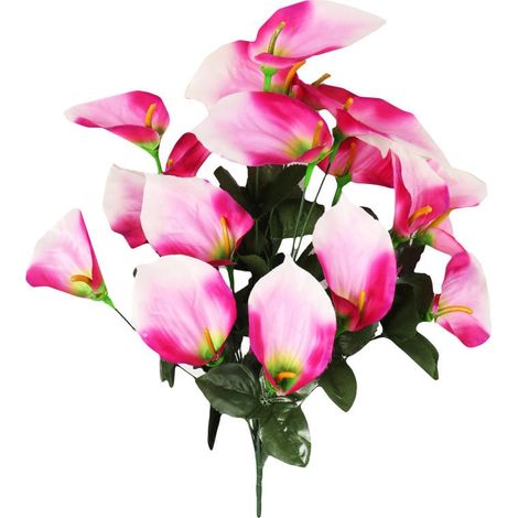 Strauß aus 12 rosa Anthurien (1/2)