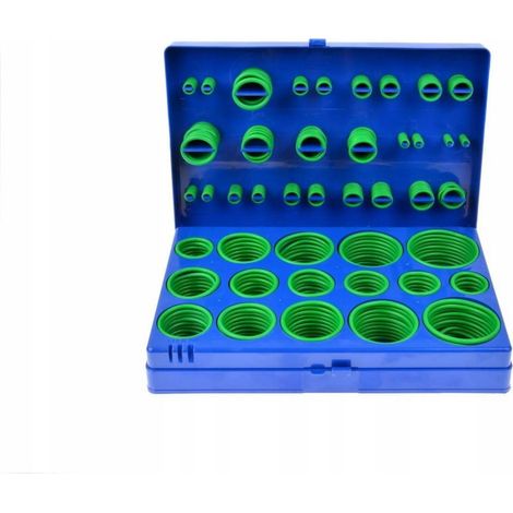 Geko Kit de juntas tóricas verdes 32 tamaños para aire acondicionado