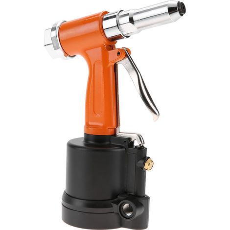 Industrielles, leichtes hydraulisches Nietgerät, pneumatische Nagelpistole, Nietwerkzeug, orange/schwarz (1/5)