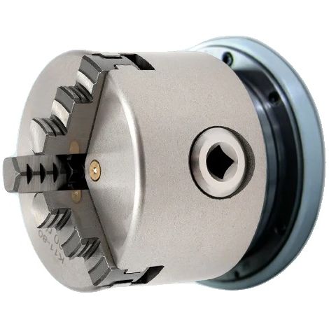 Drehbankfutter, 80 mm Durchmesser, Spannbereich 2–22 mm, maximale Drehzahl 4000 U/min, Zentriergenauigkeit 0,07 mm, maximales Eingangsdrehmoment 40 (1/5)