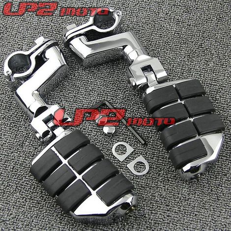 Suitable for Honda Gold Wing 1800 1500 GL1100 1200 1500 1800 Guardbar Modified Pedals( Chrome plating) (1/3)