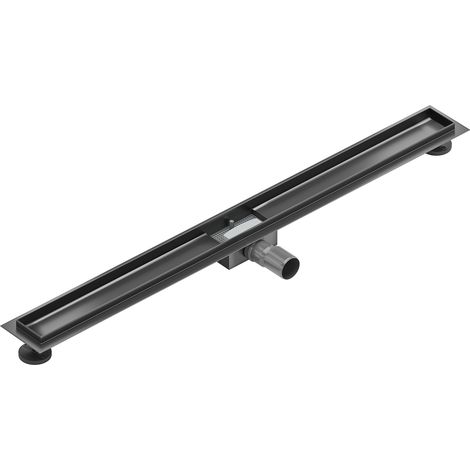 Mexen Flat Korpus für Linienentwässerung 90 cm, gebürstet in Gun Grau - 1E15090 (1/4)
