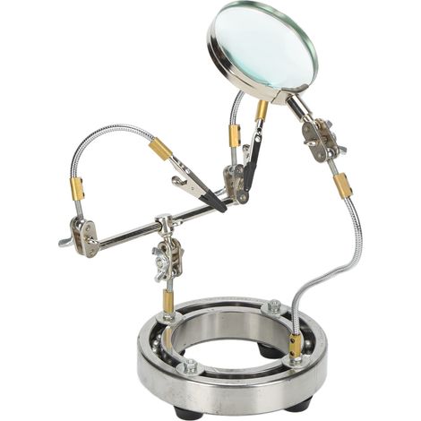 Pinces de Soudage Troisième Main pour Assemblages Électroniques et Réparations (1/5)