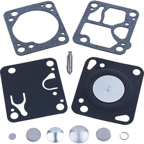 Kit de reconstruction de carburateur pour tronçonneuse McCulloch Mini Mac 140 130 120 110 avec carburateurs Walbro (1/5)