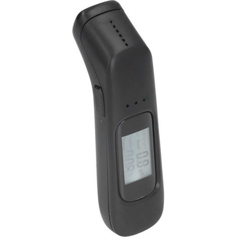 Éthylotest - Détecteur Alcool Portable - Précision Haute Sensibilité 0 00 à 0 19 % BAC - Affichage LED 3 Couleurs - Batterie Li-ion 200 mAh - 1 Pièce (1/5)
