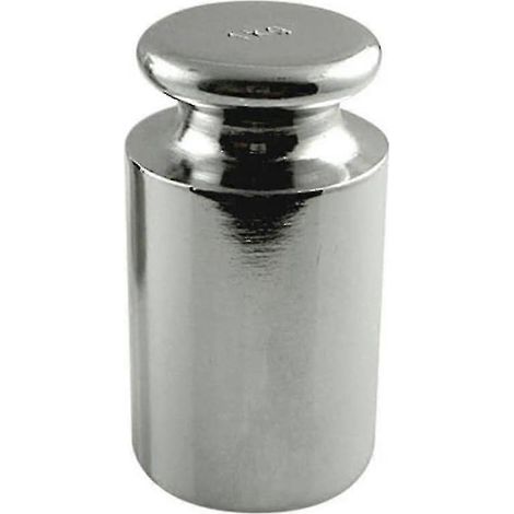 Poids de calibration de 1 kg en acier au carbone avec finition chromée durable (1/5)