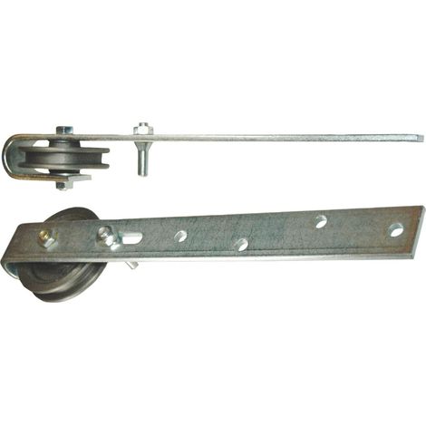 Schiebetorrolle mit Bügel120mm