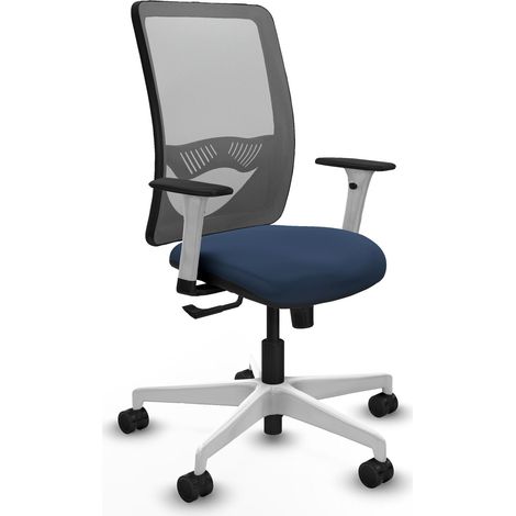 Bürostuhl piqueras y crespo Zulema grau Mesh Leder (1/2)