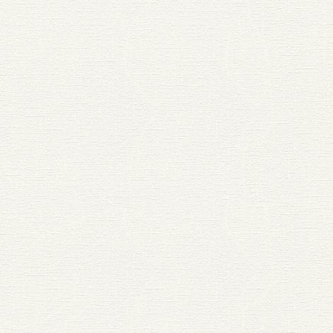 BRICOFLOR Papier peint uni blanc | Papier peint uni intissé et vinyle | Papier peint pour couloir étroit et sombre & chambre - 15,00 x 0,53 m (1/3)