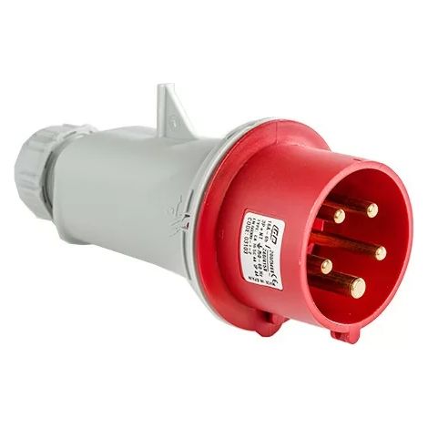 IDE 03103 Spina mobile diritta 3P+N+T 6h 16A 200/350 240/415V