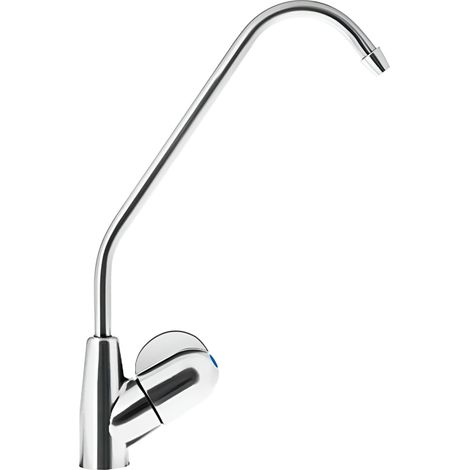 Robinet 1 voie pour eau purifiée chrome (1/4)