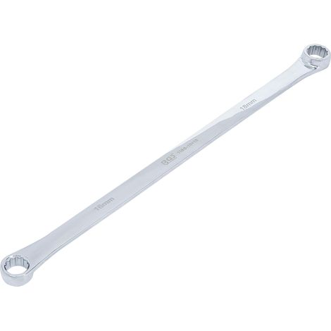 BGS  Llave  de  doble  anillo,  extralarga  SW  16  x  18  mm  -  1186-16x18 (1/4)
