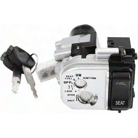 Compatible avec les cylindres de verrouillage et les clés de contacteur d'allumage des motos PCX125 et PCX150 (2010-2013). (1/4)