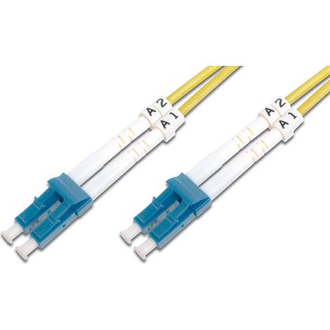 Digitus Cable de conexión modo único de fibra óptica, LC/LC (1/4)