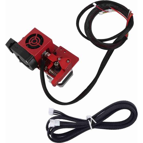 Estrusore Direct Drive con Doppio Ingranaggio per Ender 3/Pro/V2 – Alimentazione 24V, Filamento 1.75mm – Corpo in Lega di Alluminio Resistente – Design Compatto e Preciso – Ideale per Stampa PLA e TPU (1/4)