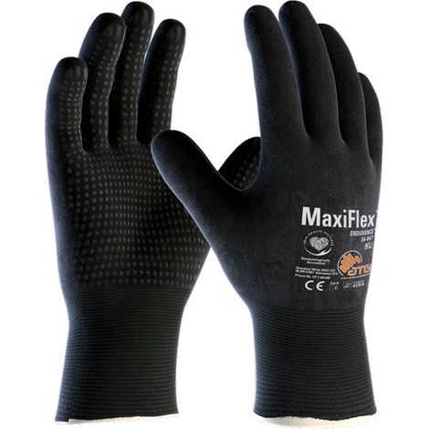 Guanti da lavoro ATG MaxiFlex 34-847-8Antracita - 