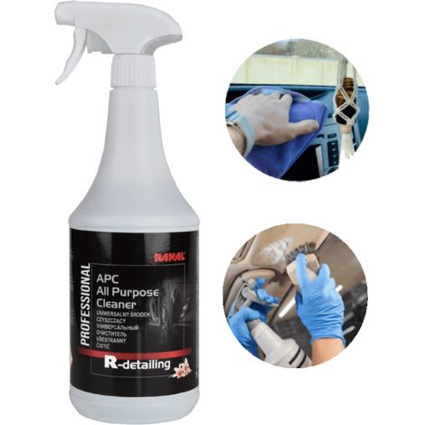 Detergente professionale universale per abitacolo e interni in plastica, 1 litro. (1/5)