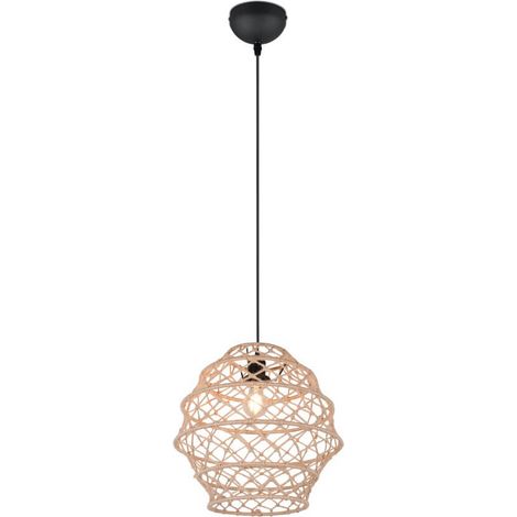 Suspension en rotin Hive Ø 38,5 cm - R31681936 (1/3)