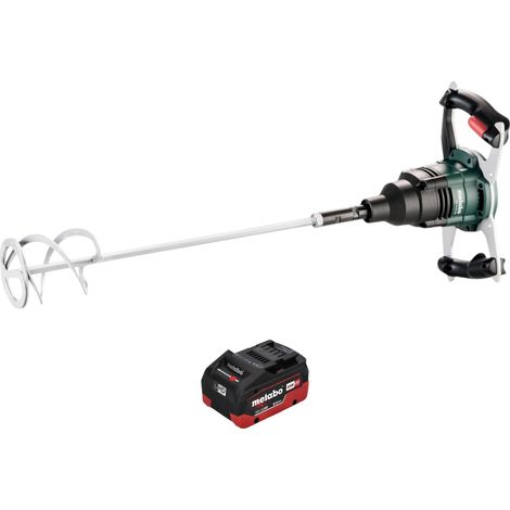 Metabo RW 18 LTX 120 Agitatore a batteria 18 V 40 l capacità di miscelazione 1x batteria LiHD 8,0 Ah - senza caricatore