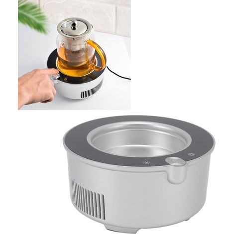 Sous-verre intelligent pour boissons chaudes et froides, tasse à double usage pour chauffer et refroidir, tasse créative pour boissons chaudes et froides, sous-verre à température constante, alimentat (1/5)
