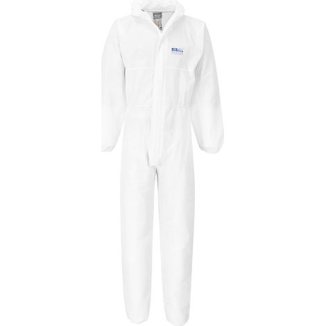 Mono de trabajo BizTex SMS FR resistente a la llama, tipo 5/6 PORTWEST ST80 L Blanco