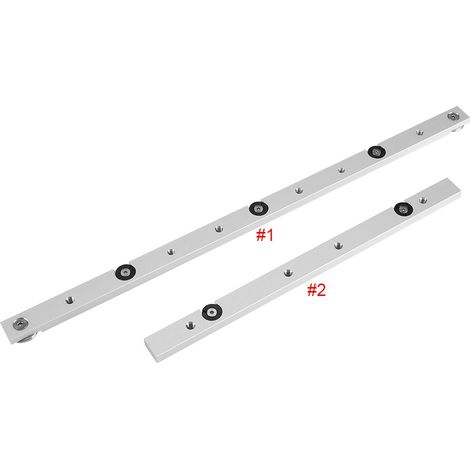 Ej.Life Gehrungsstange, Führungsschiene Tischkreissäge aus Aluminiumlegierung T Nut Schiene Holzbearbeitungswerkzeug, Langlebig Im Gebrauch, Gehrungslehre und Vorrichtungsstange für Die 450 Slider (1/5)