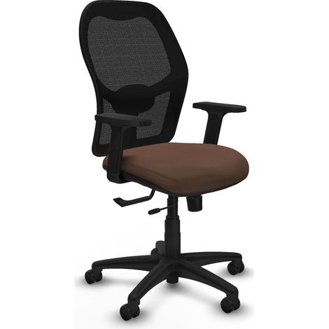 Silla piqueras y crespo Alocén negro espuma ergonómica (1/2)