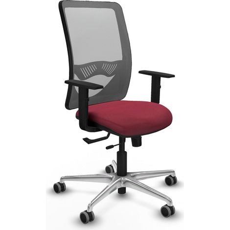 Silla ergonómica piqueras y crespo Zulema gris aluminio (1/2)
