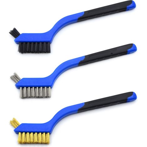 Set di 3 spazzole metalliche da 180 mm (120) (1/3)