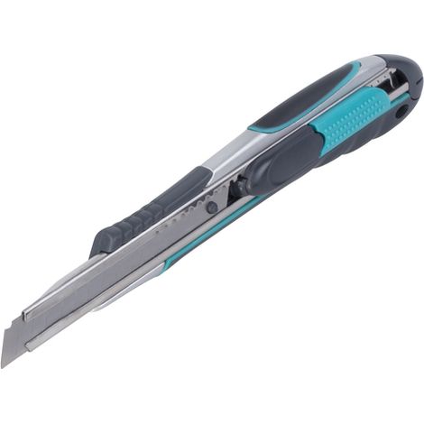 Wolfcraft Abbrechklingenmesser Profi Dual 9 mm Teppichmesser (1/5)