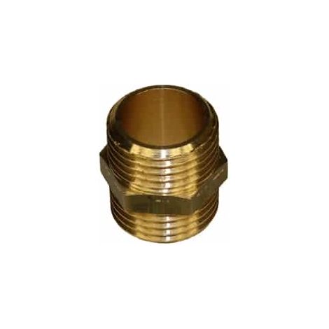 Universeel - 6280-1/2 "messing nippel - 62801200 - 8435084002206