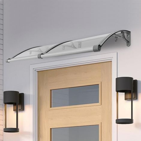 YISSALE-Désolation pluviale pour porte d'entrée Arch Exterior Désolation pluviale pour porte d'entrée 12060 cm (1/5)