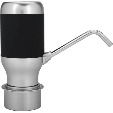 Distributeur d'eau automatique électrique sans fil, rechargeable par USB, avec pompe intelligente, noir. (1/5)