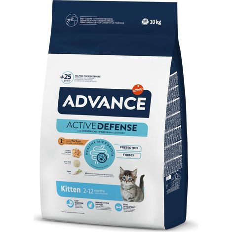 Advance Kitten Cibo per Gatti, Pollo&Riso - 10000 gr (1/5)