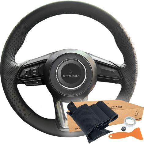 Rivestimento per volante per Mazda 3, 6, CX-3, CX-4, CX-5, CX-9, Toyota Yaris (1/5)