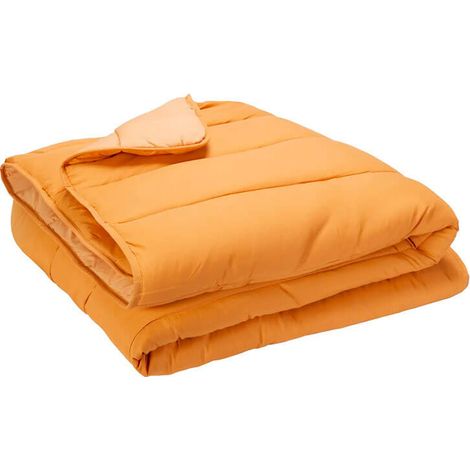 Nórdico de fibra bicolor de 300 gr/m²  Cama  80/90 (150X220) - Mostaza