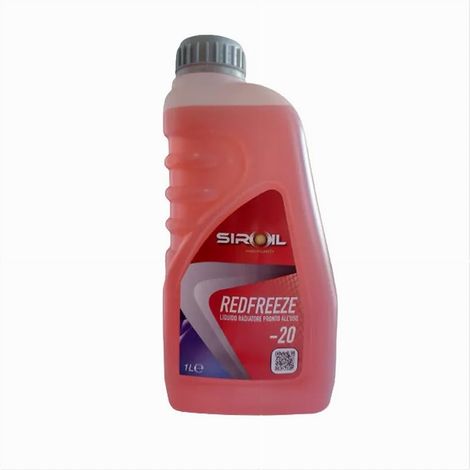 TRADE SHOP - Liquido Per Radiatori Radiatore Pronto All'uso Redfreeze -20 Rosso 1 Lt Sir-redf - (1/2)