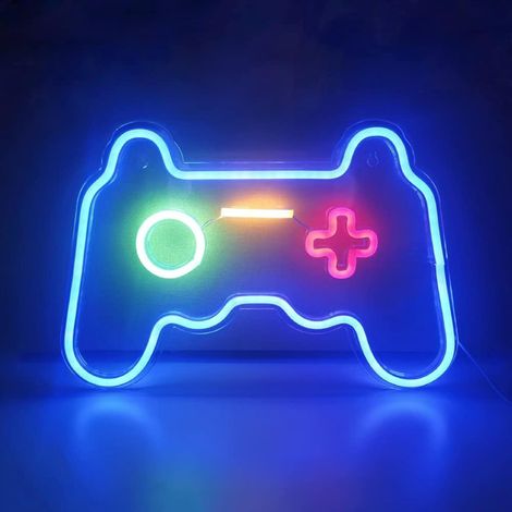 T-Tex Srl Dekoratives LED-Neon-Schild in Joystick-Form (1/5)