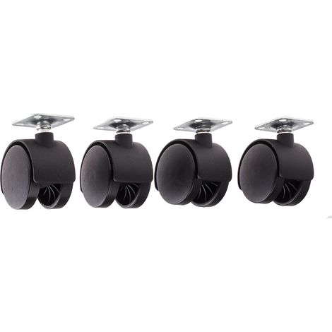 Roulettes industrielles Pivotante RS PRO, Diam 50mm, 50kg ( Prix pour Paquet de 4 )